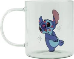 Disney - Stitch - Glazen Theemok - Transparant Met Opdruk - 330ml -Serviesselectie Winkel 1200x955 1