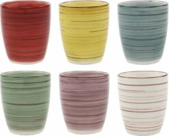 Studio Tavola Bekers Ocean Blue 160 Ml - 6 Stuks -Serviesselectie Winkel 1200x964 2