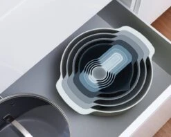 Joseph Joseph Editions Sky Nest 9 Plus Keukenhulpen - Polypropyleen - Set Van 9 Stuks - Oceaan -Serviesselectie Winkel 1200x964 6