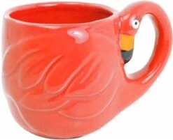 Blond Amsterdam Paradise Flamingo Mok - Rood - 350 Ml