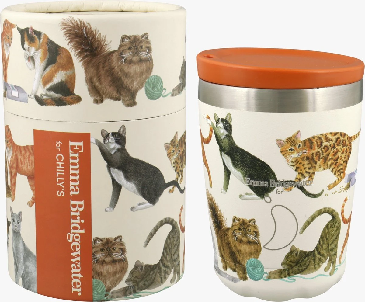 Emma Bridgewater Chilly Coffee Cup Cats 340 Ml. 3 Emma Bridgewater Chilly Coffee Cup Cats 340 Ml. - Afbeelding 3