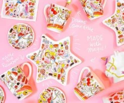 Blond Amsterdam Unicorn Mok - Made With Magic - 350 Ml -Serviesselectie Winkel 1200x994 1