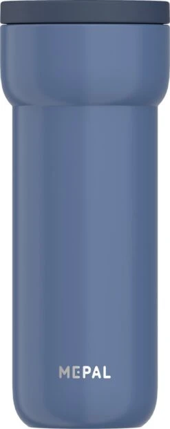 Mepal Isoleerbeker Ellipse 475 Ml – Houdt Je Drankje 6 Uur Warm En 10 Uur Koud – Nordic Denim – Koffiebeker To Go – Lekdicht – Thermosbeker -Serviesselectie Winkel 477x1200