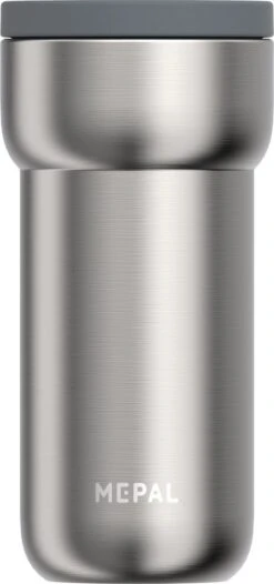Mepal Isoleerbeker Ellipse 375 Ml – Houdt Je Drankje 4 Uur Warm En 8 Uur Koud – Natural Brushed – Koffiebeker To Go – Lekdicht – Thermosbeker -Serviesselectie Winkel 564x1200 1