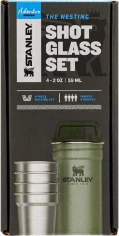 Stanley The Nesting Shot Glass Set - Hammertone Green -Serviesselectie Winkel 608x1200