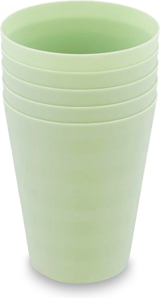 Luxe Herbruikbare Drinkbekers Van In Round – 5 Stuks – Groen – Plastic / Kunststof – Drinkbeker Voor Volwassenen En Kinderen – Alternatief Voor Wegwerp Bekers – Drink Beker – Limonadeglazen Sapglazen – Camping Servies – Onbreekbare Glazen – Beerpong 1 Luxe Herbruikbare Drinkbekers Van In Round – 5 Stuks – Groen – Plastic / Kunststof – Drinkbeker Voor Volwassenen En Kinderen – Alternatief Voor Wegwerp Bekers – Drink Beker – Limonadeglazen Sapglazen – Camping Servies – Onbreekbare Glazen – Beerpong