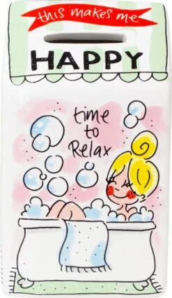 Blond Amsterdam, Happy - Spaarhuisje 7 Blond Amsterdam, Happy - Spaarhuisje -Serviesselectie Winkel 694x1200