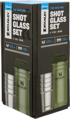 Stanley The Nesting Shot Glass Set - Hammertone Green -Serviesselectie Winkel 714x1200