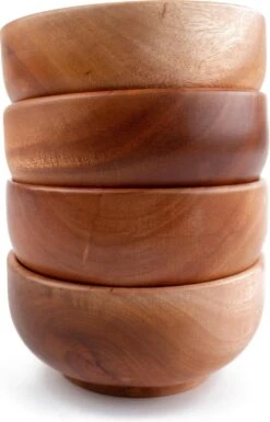 Khaya - Houten Kom Ø15 Cm - Voor Ontbijt, Soep & Matcha Thee - Duurzaam - Vegan -Serviesselectie Winkel 770x1200