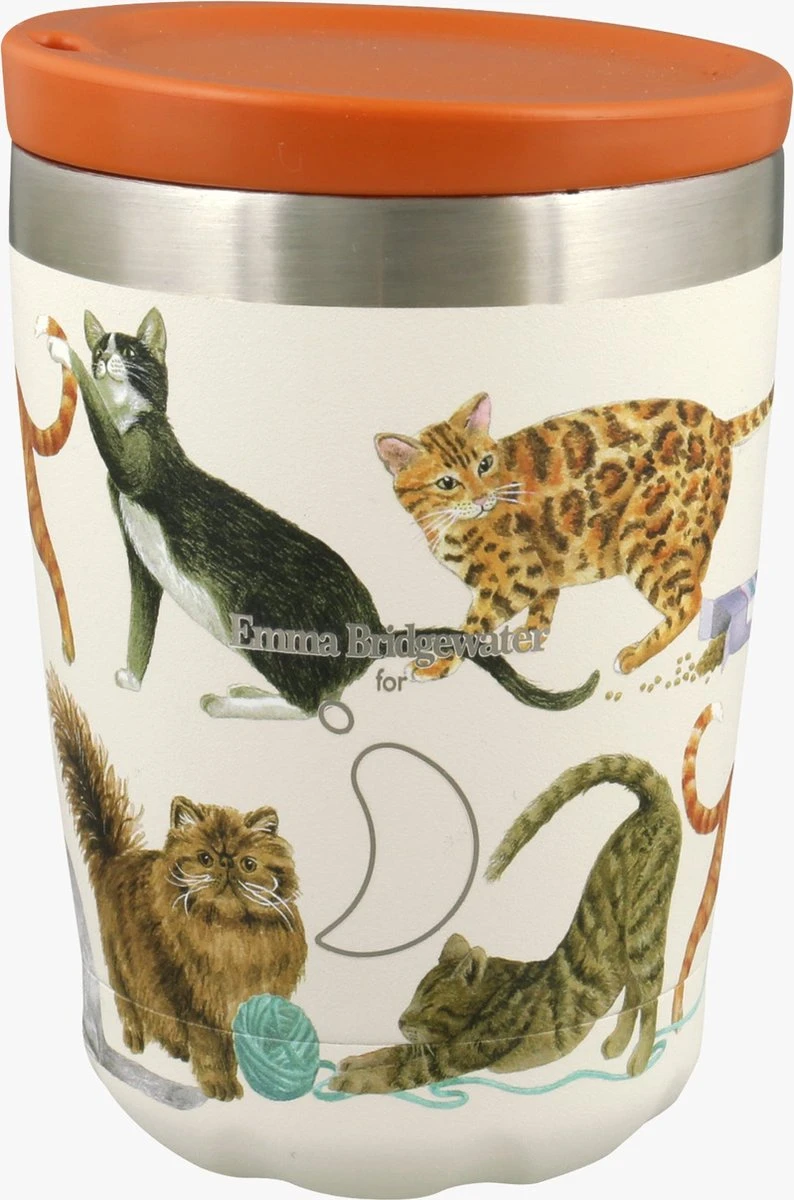 Emma Bridgewater Chilly Coffee Cup Cats 340 Ml. 1 Emma Bridgewater Chilly Coffee Cup Cats 340 Ml.
