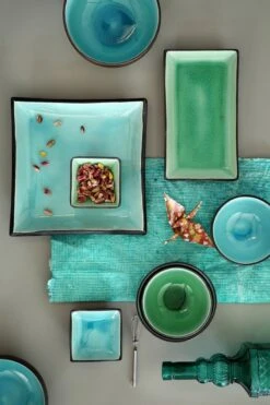 Tokyo Design Studio Glassy Turquoise Sushi Servies - 8 Delig - 2 Persoons -Serviesselectie Winkel 800x1200 1