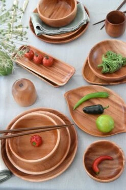 Khaya - Houten Kom Ø15 Cm - Voor Ontbijt, Soep & Matcha Thee - Duurzaam - Vegan -Serviesselectie Winkel 800x1200 70