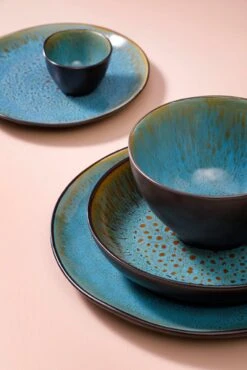 Palmer Serviesset Lotus Stoneware 6-persoons 24-delig Zwart Turquoise 26 Palmer Serviesset Lotus Stoneware 6-persoons 24-delig Zwart Turquoise -Serviesselectie Winkel 801x1200 2
