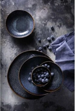 Palmer Serviesset Eccentric Stoneware 6-persoons 24-delig Blauw -Serviesselectie Winkel 806x1200