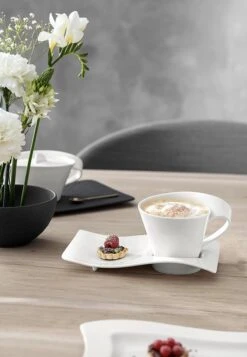 Villeroy & Boch New Wave Cappuccinoset - 8 Delig - Wit -Serviesselectie Winkel 830x1200 1