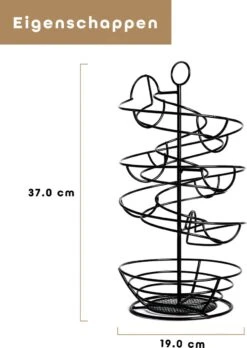 Eiermand – Eierrek – Eierhouder – Eieren – Zwart - Pasen - Tot 40 Eieren - BAULK® -Serviesselectie Winkel 852x1200