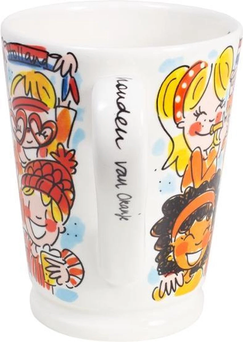 BLOND AMSTERDAM SPECIALS: BEKER ORANJE 0,35L 4 BLOND AMSTERDAM SPECIALS: BEKER ORANJE 0,35L - Afbeelding 4