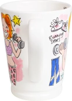 Blond Amsterdam Beker XL - Fitgirl 6 Blond Amsterdam Beker XL - Fitgirl -Serviesselectie Winkel 858x1200