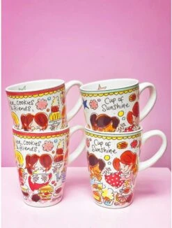 Blond Amsterdam Even Bijkletsen Beker XL 500 Ml - Mint Rand -Serviesselectie Winkel 910x1200 2