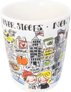 Blond Amsterdam City New York Mok - 350 Ml -Serviesselectie Winkel 927x1200 3