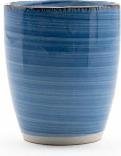 Koffiekopjes - Ocean Blue - Koffiebeker - Unieke Kleuren - Blauw - Set Van 12 Kopjes (ook Los Verkrijgbaar) - 160ML En 340ML - Porselein - Hip En Trendy -Serviesselectie Winkel 928x1200 1