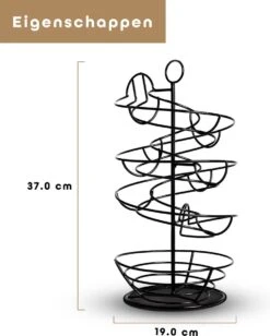 Eiermand – Eierrek – Eierhouder – Eieren – Zwart - Pasen - Tot 40 Eieren - 360° - BAULK® -Serviesselectie Winkel 963x1200 2