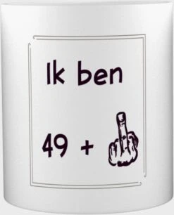 Akyol - 50 Jaar Sarah En Abraham Cadeau - Jubileum Man En Vrouw - Mok Met Opdruk - Verjaardagsmok - Grappige Tekst Mok - Jarig - Verjaardag | 350 ML Inhoud