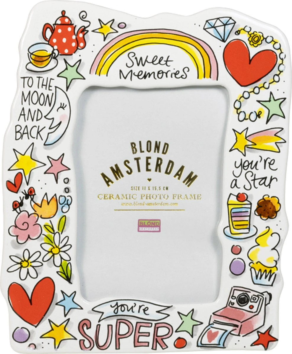 Blond Amsterdam, Even Bijkiletsen: Fotolijst Superstar 1 Blond Amsterdam, Even Bijkiletsen: Fotolijst Superstar